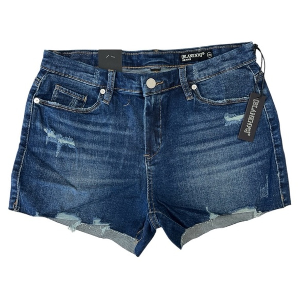 BLANK NYC NWT WOMEN’S THE ASTOR CUT OFF DENIM SHORT SZ 30